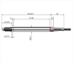 Đầu đo dịch chuyển Marposs 3PR05L0000 RedCrown 2